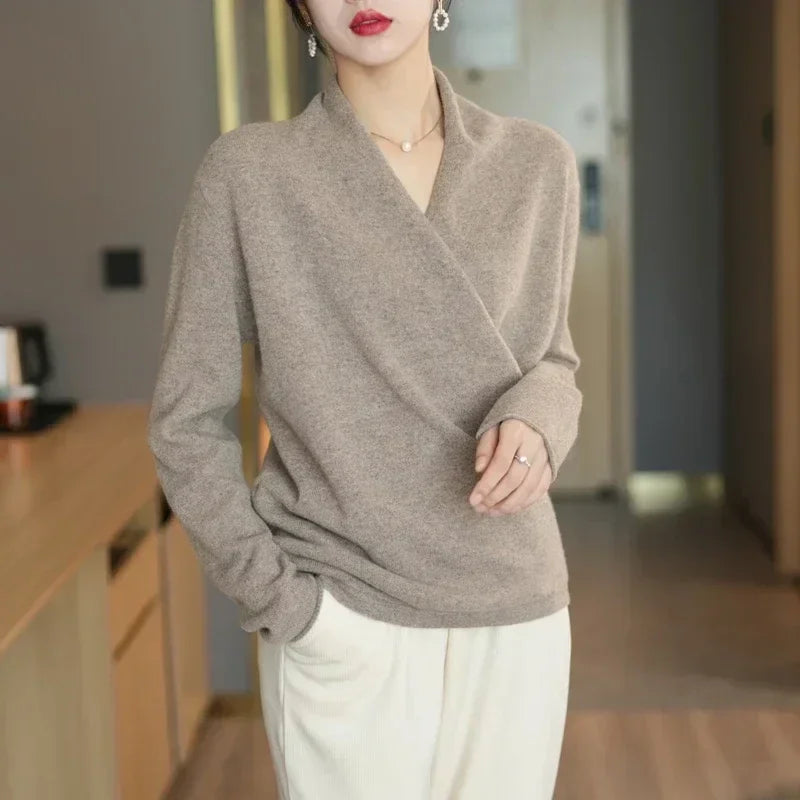 Audrey Classic V-Neck Knit