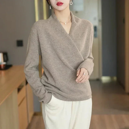 Audrey Classic V-Neck Knit