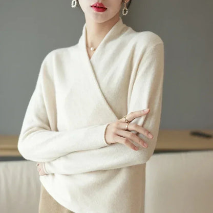 Audrey Classic V-Neck Knit