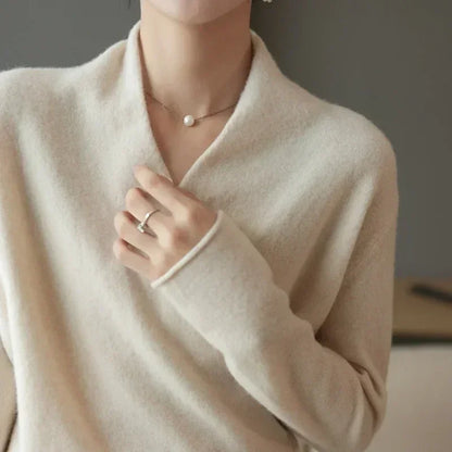 Audrey Classic V-Neck Knit