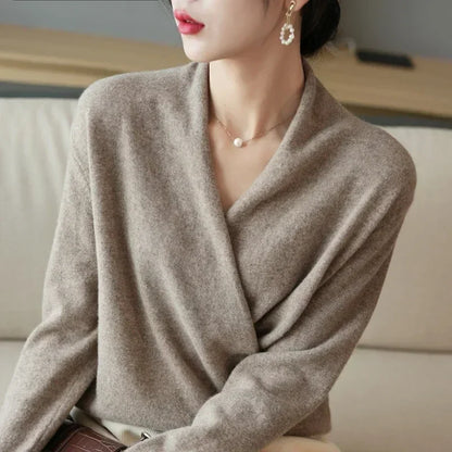 Audrey Classic V-Neck Knit