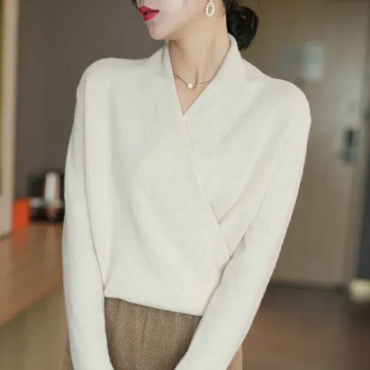 Audrey Classic V-Neck Knit