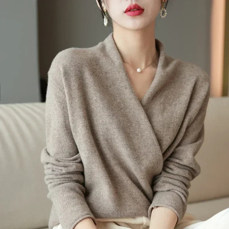 Audrey Classic V-Neck Knit