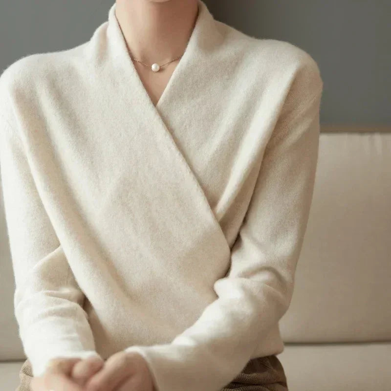 Audrey Classic V-Neck Knit