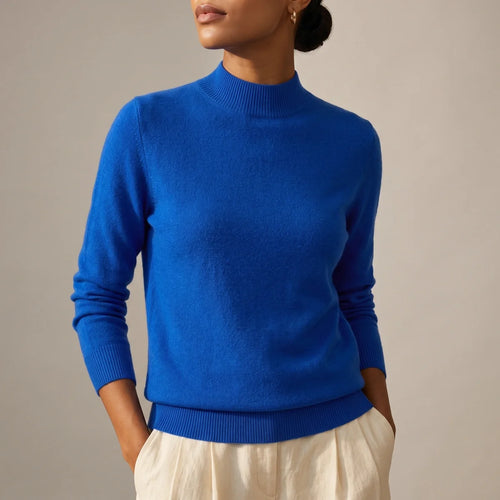Clara Soft High-Collar Sweater