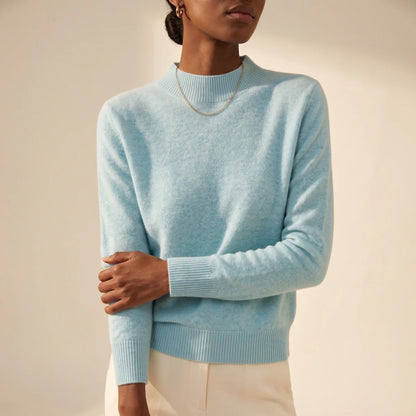 Clara Soft High-Collar Sweater
